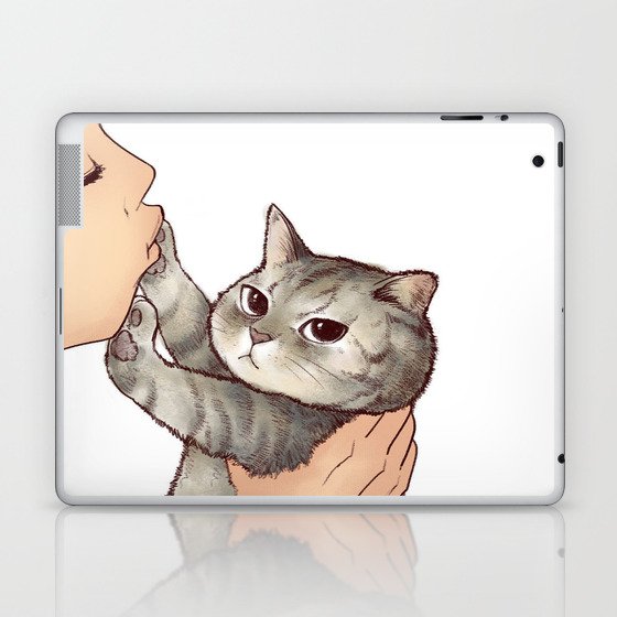 cat : hmmmmm! Laptop & iPad Skin