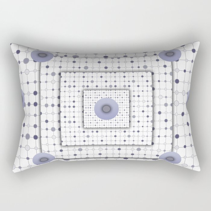 Modern Dots Rectangular Pillow