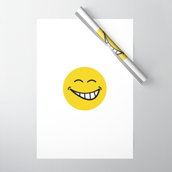 Smiley Face Wrapping Paper
