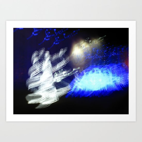 Snow Queen Disco Art Print