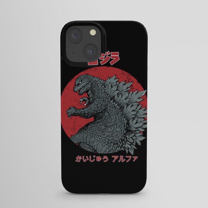 Gojira Kaiju Alpha iPhone Case