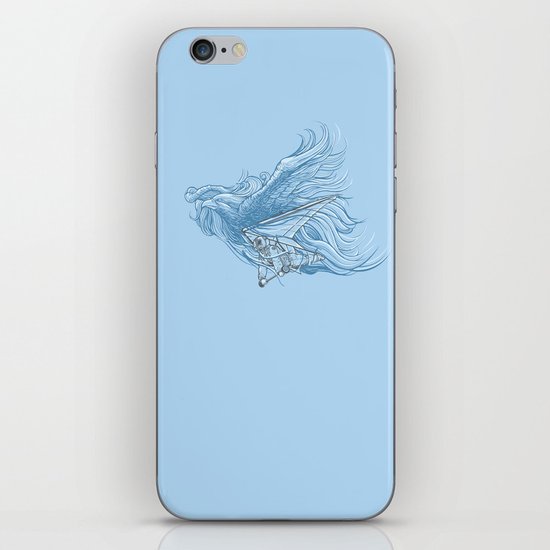 gliding on the wind iPhone & iPod Skin
