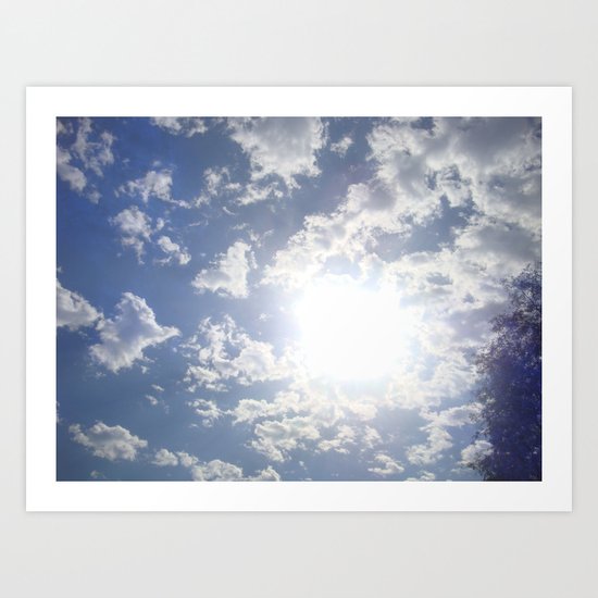 clouds Art Print