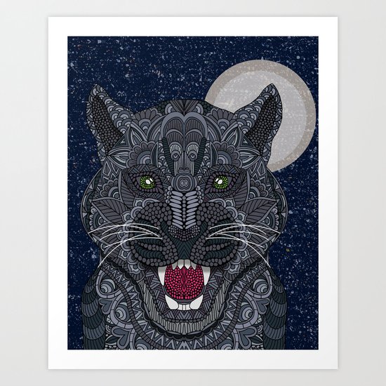 Black Panther Art Print