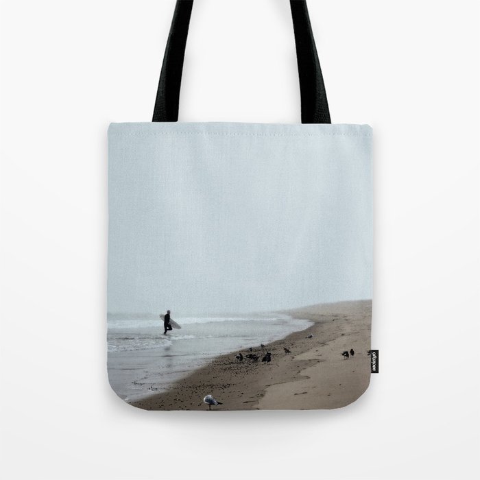 Surfing Where The Ocean Meets The Sky, No. 2 Tote Bag