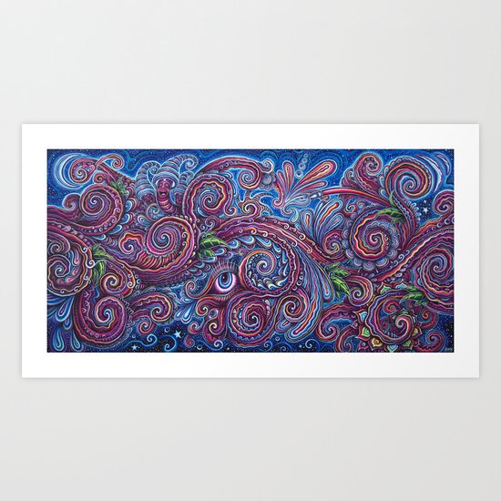 I Don't Know How It Ends, And I'm Not Sure Where To Begin Art Print
