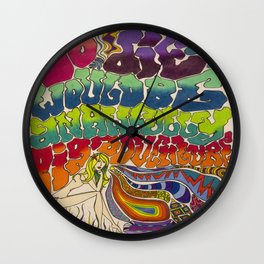 The Art of Flying Wall Clock