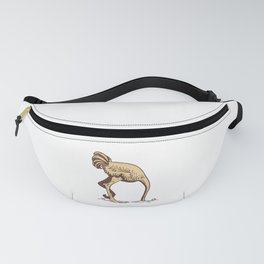 OSTRICH SAND Fanny Pack