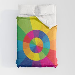 Color Wheel Comforter
