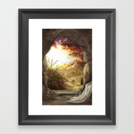 The Empty Tomb Framed Art Print