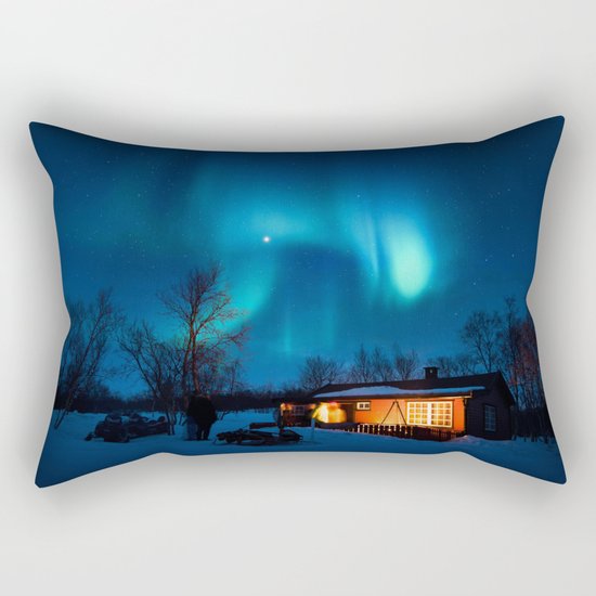 Aurora IV Rectangular Pillow