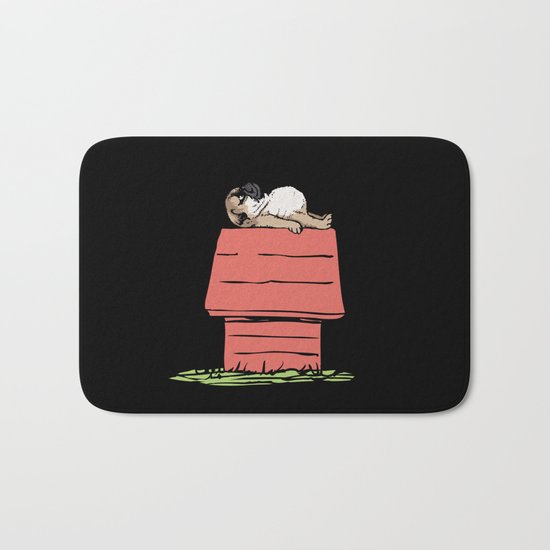 PUG HOUSE Bath Mat