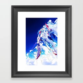 Zeta Gundam Rising Framed Art Print