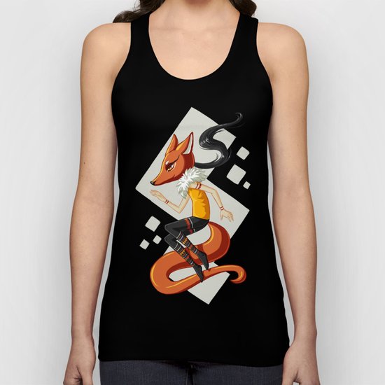 Kitsune 2 Unisex Tank Top
