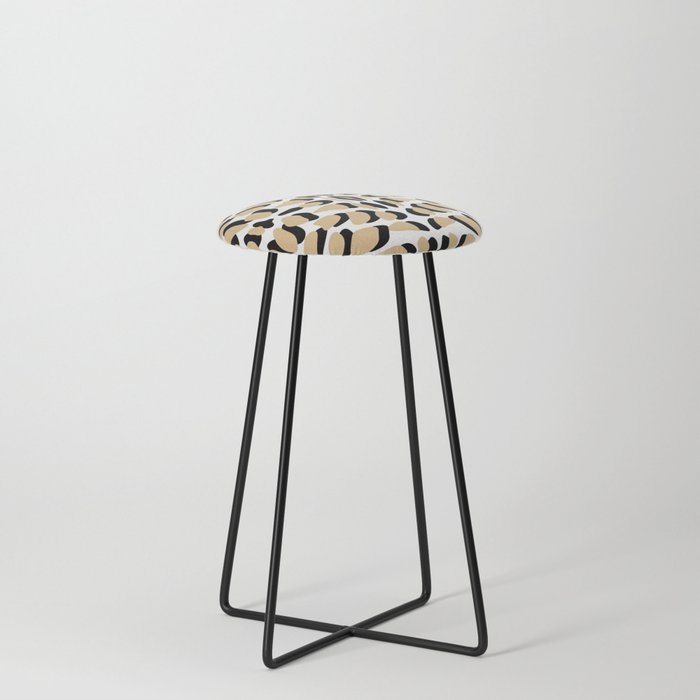 Animal Print Handmade Counter Stool By Byjwp Society6