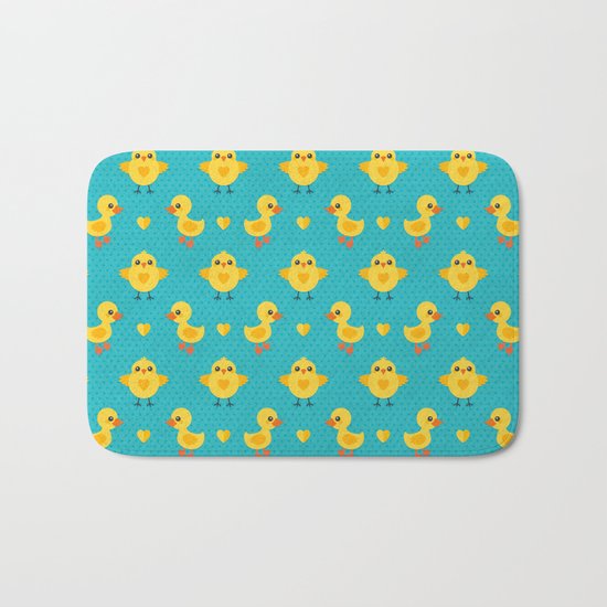 CHICKS AND DUCKLINGS Bath Mat