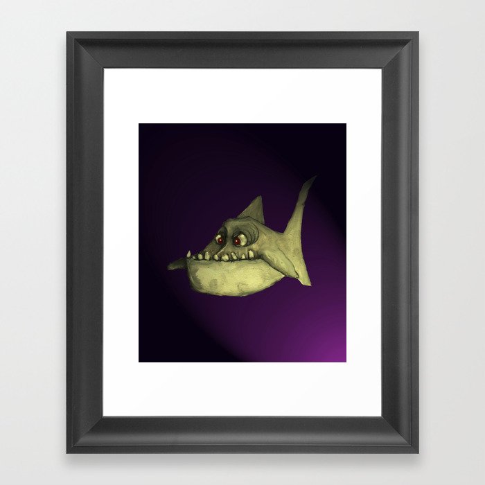 Piranha (flash lite) Framed Art Print