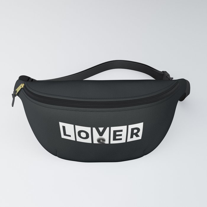 Loser Lover Funny Novelty Sarcasm Gamer Gift Fanny Pack by Mounim