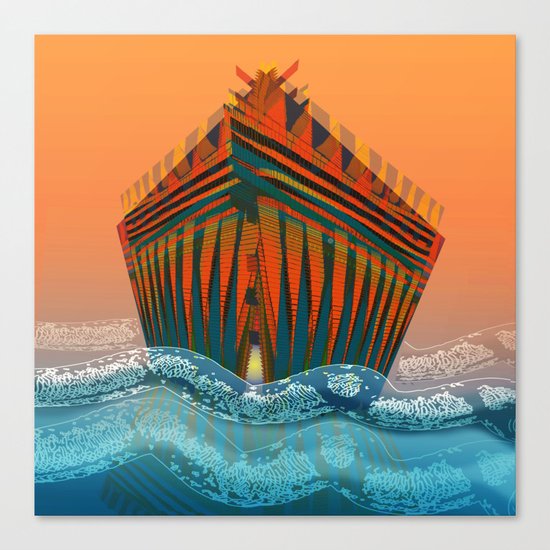 The Sea is my Home Canvas Print