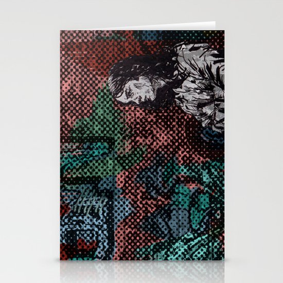 "Wakin' on a Pretty Daze" by Matthew Vidalis Stationery Cards