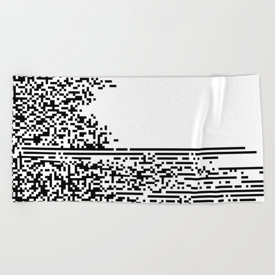 QR-antine V 0.2 Beach Towel