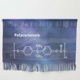Polycarbonate PC Lexan, Structural chemical formula Wall Hanging