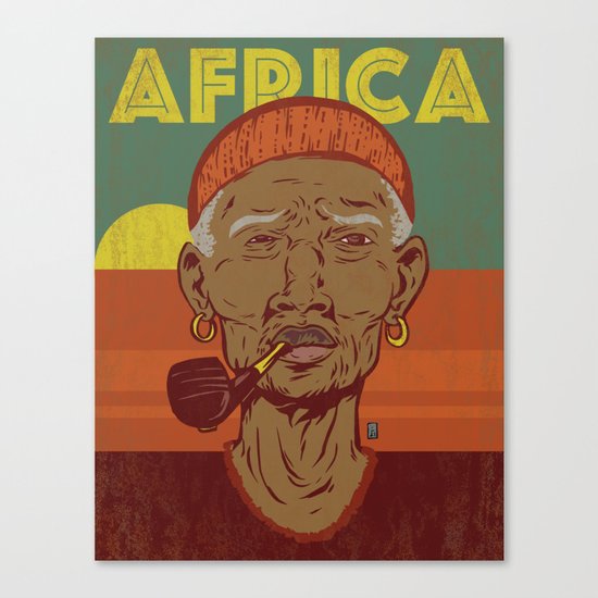 Modern Africa Canvas Print