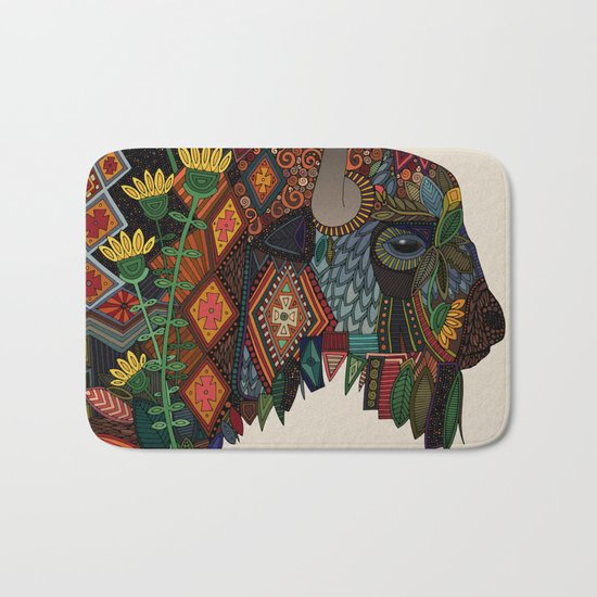 bison bone beige Bath Mat