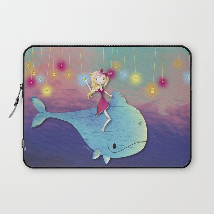 Catching stars to go to heaven Laptop Sleeve