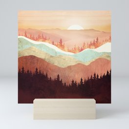 Amber Vista Mini Art Print