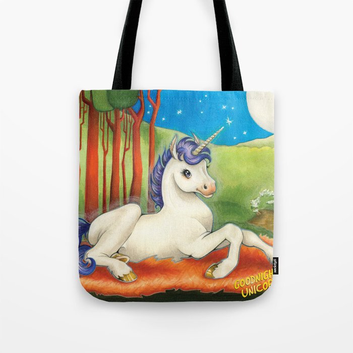 Goodnight Unicorn Tote Bag