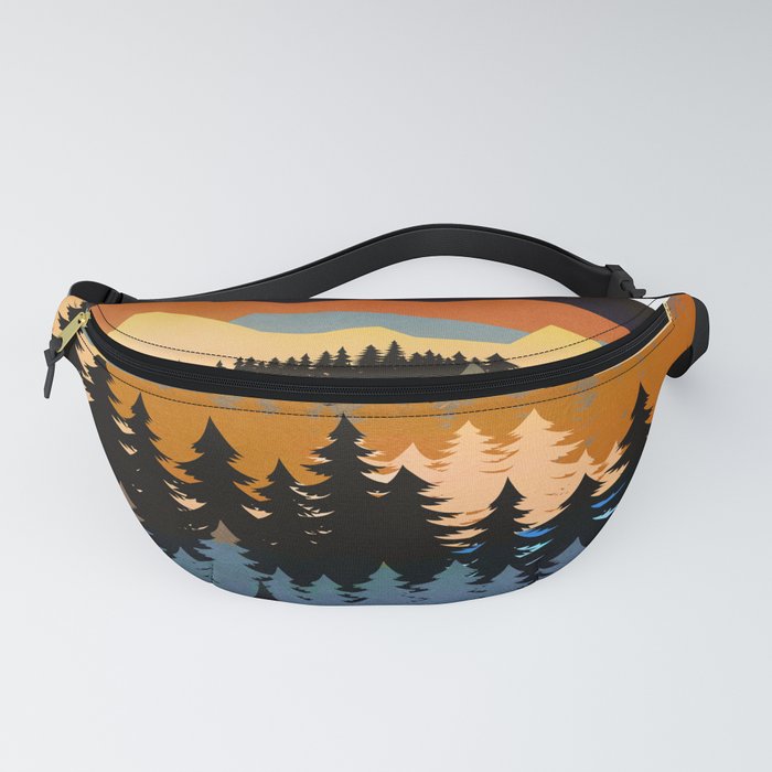 Colors of a Mountain View Fanny Pack