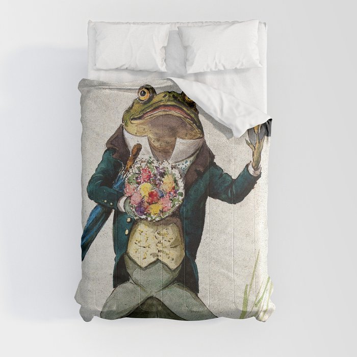 Gentleman Frog by George Hope Tait from 1900 Comforter