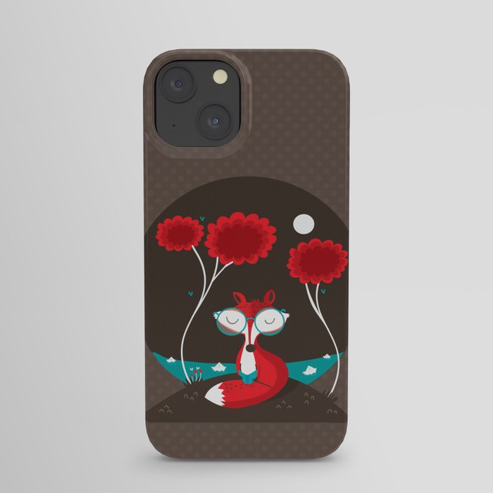 About a red fox iPhone Case