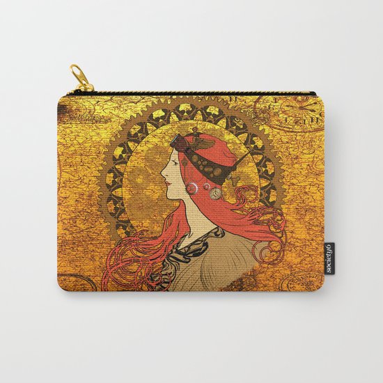Steampunk Nouveau Carry-All Pouch