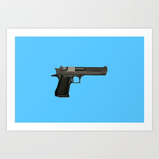 Guns In America 3 Art Print