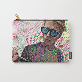 Man Smoking Pot and Getting High Carry-All Pouch