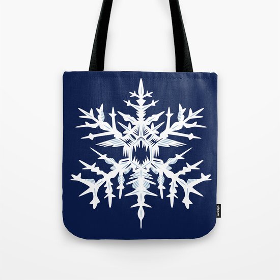 Evil Snow Tote Bag