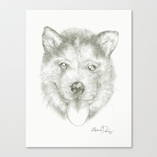 Lick Canvas Print