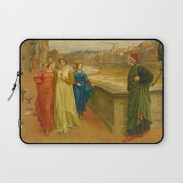 Henry Holiday - Dante And Beatrice Laptop Sleeve