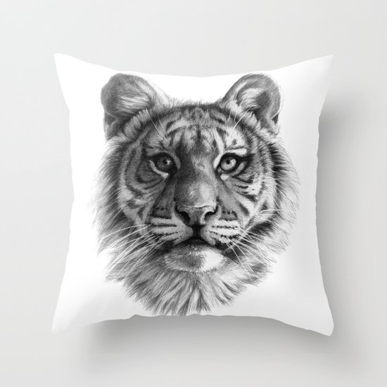 Tiger Cub SK106 Throw Pillow