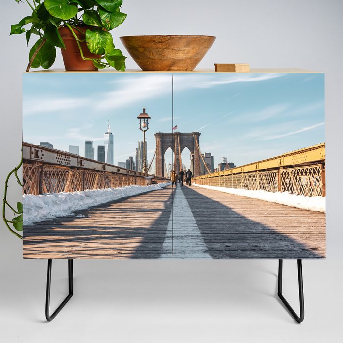 Brooklyn Bridge NY Credenza