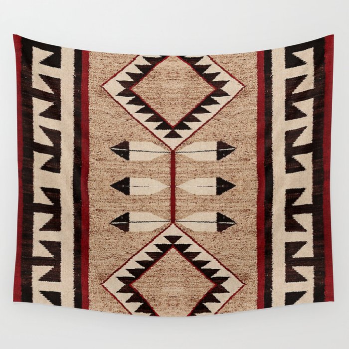 The Eternal Navajo Pattern Wall Tapestry