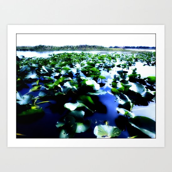 tropical botanica Art Print