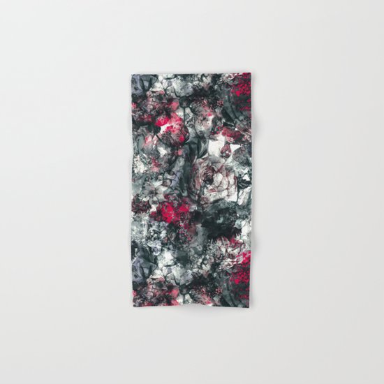 ABSTRACT FLORAL RPE Hand & Bath Towel