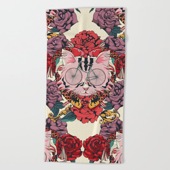 I Couldn't Be Your Friend Beach Towel