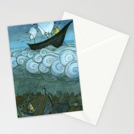 Sky Sailing Stationery Cards