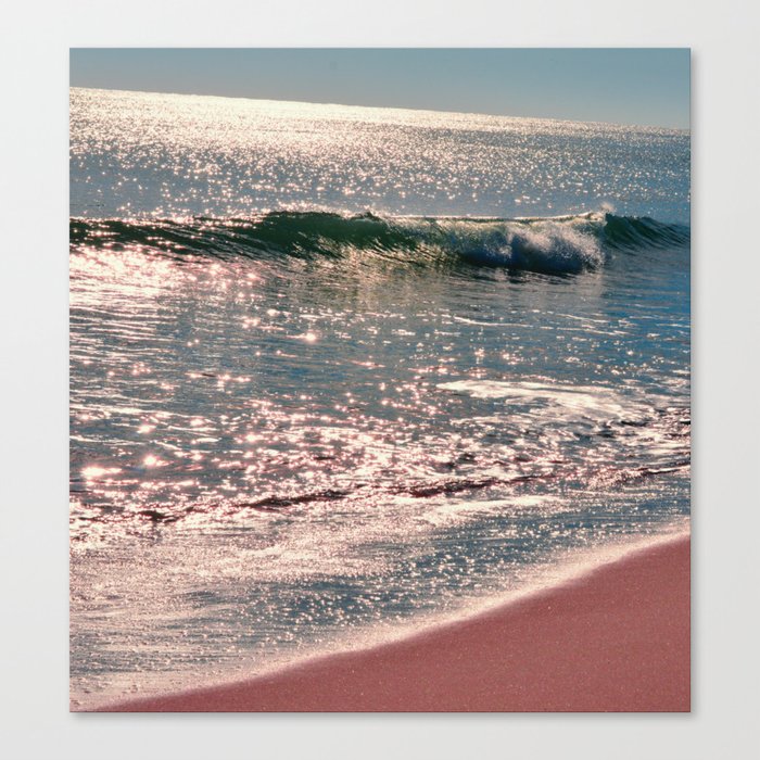 Sparkle Morning Sea Canvas Print