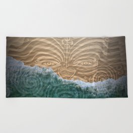 Maori Beach Beach Towel