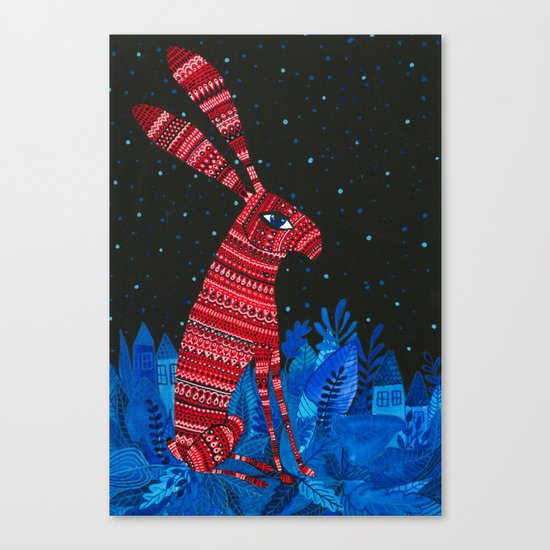 Gloomiest bunny 2 Canvas Print